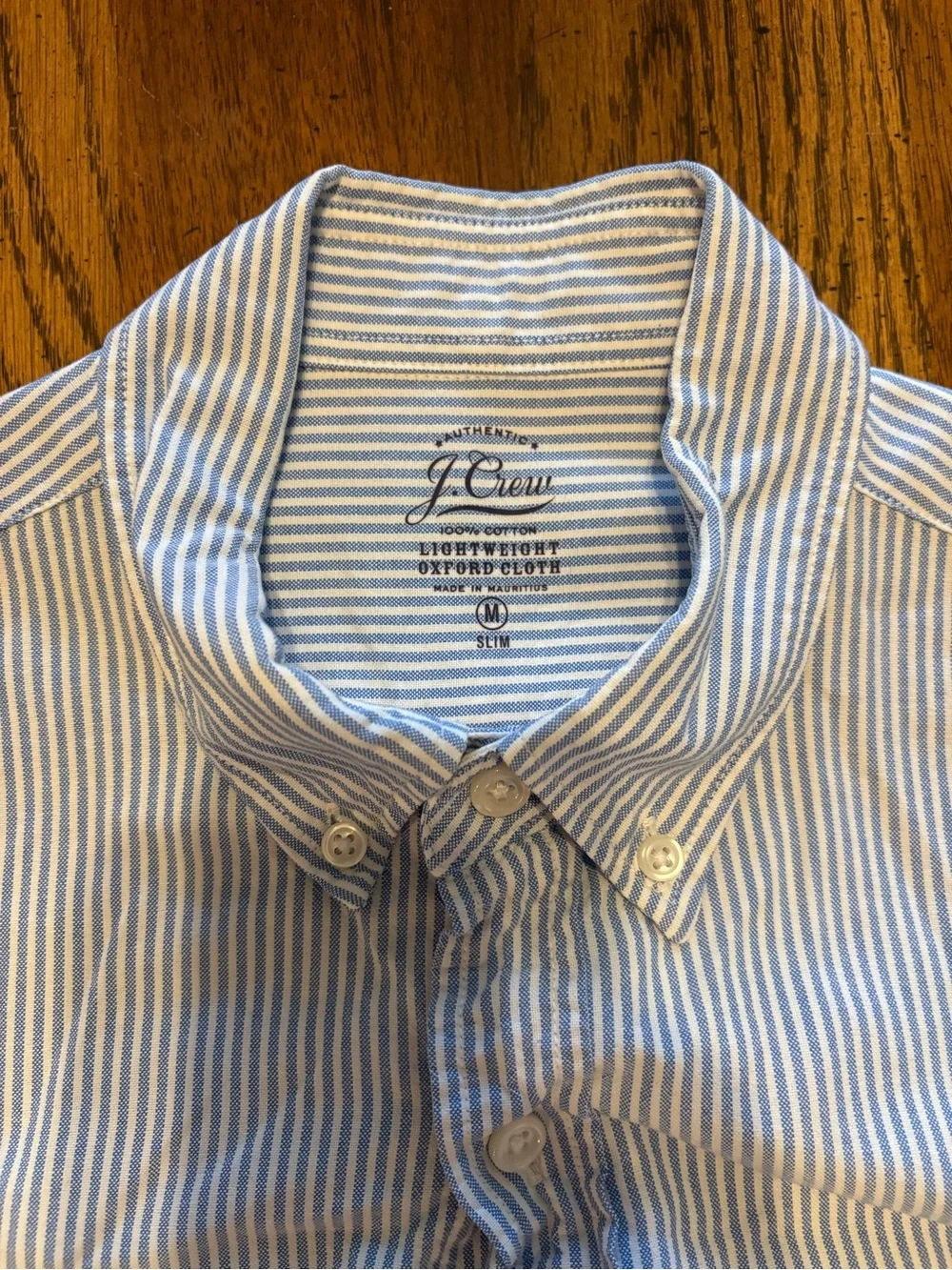 J. Crew classic button